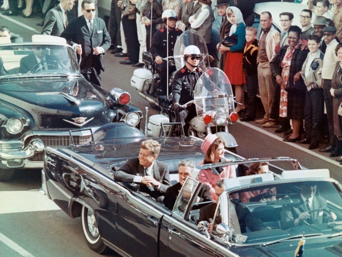 The government releases thousands of declassified pages related to the murder of JFK