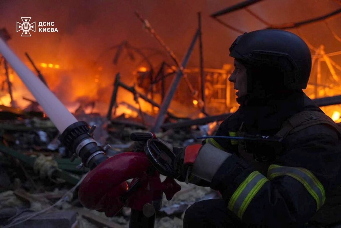 Russia launches the missile strike in Ukraine with explosions reported Russia launches the missile strike in Ukraine with explosions reported in Kyiv