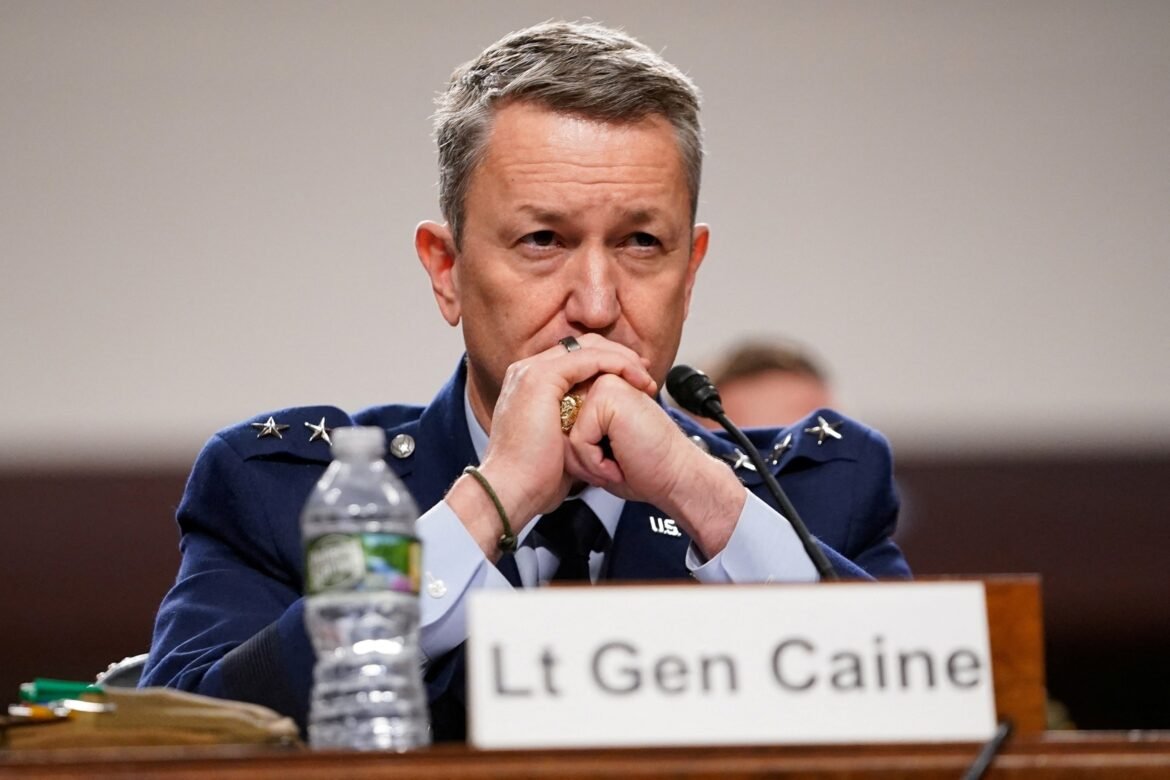 Trump's nominee will be the best general denies wearing a magic hat