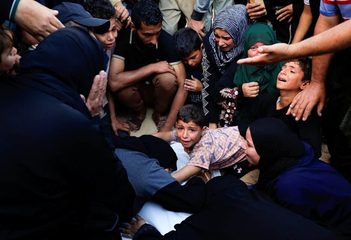 Gaza's pediatrician and mother lose 9 of 10 children after the Israeli plane hits their home, says the hospital