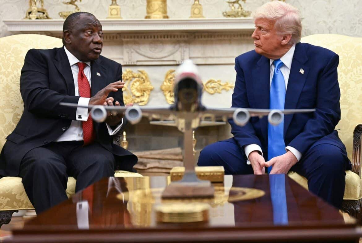 Trump showed old videos, took out crosses out of context in the genocide statements of South Africa