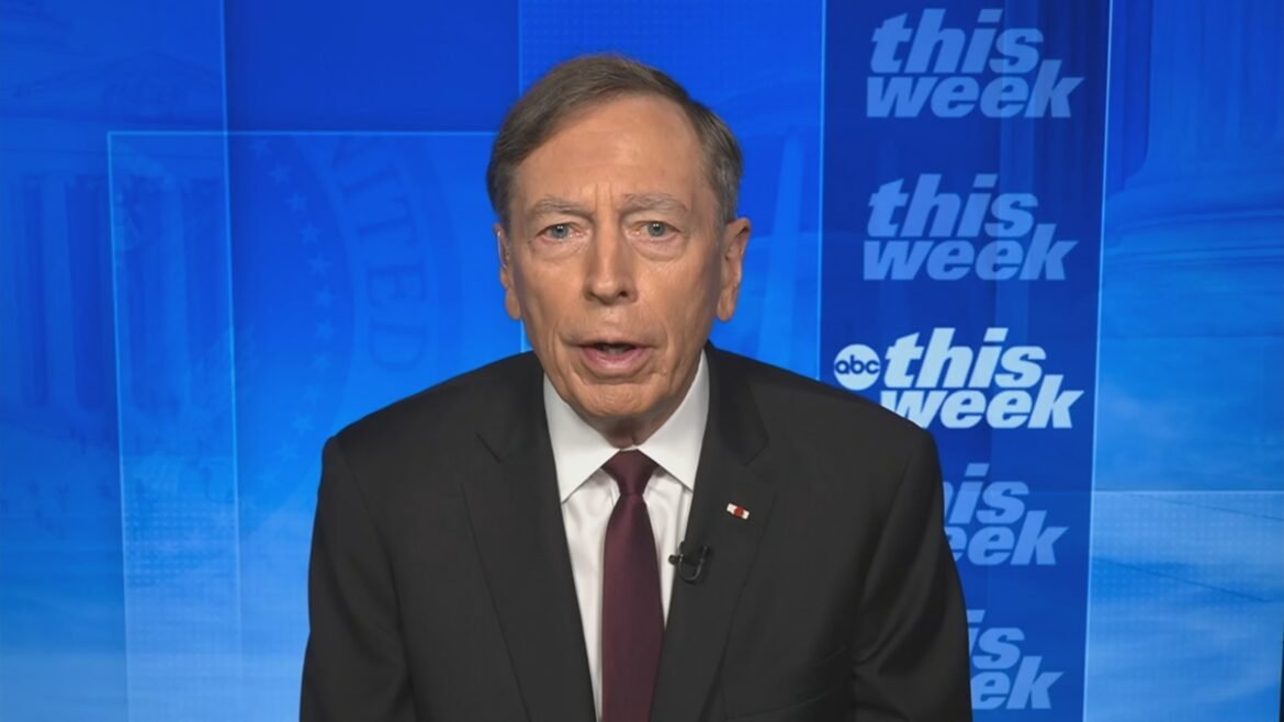 The former director of the CIA, Petraeus, says that Putin is 'the obstacle to peace' in Ukraine