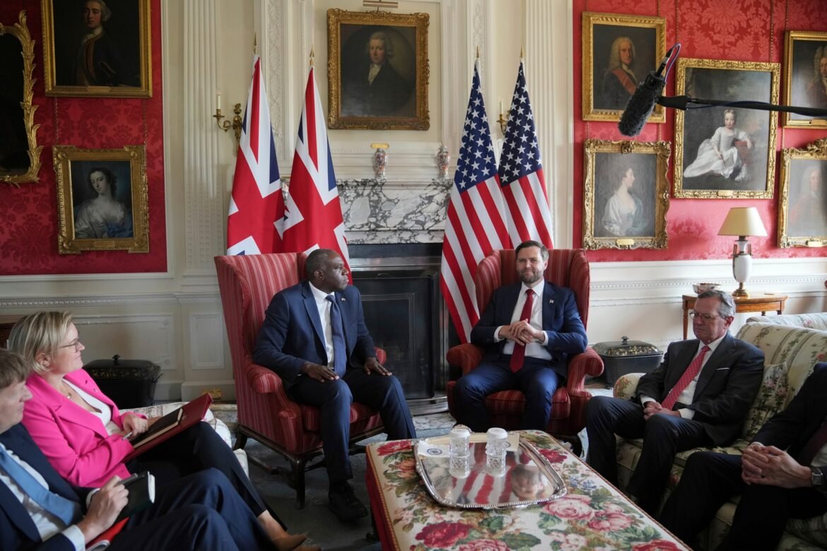 Photo: Great Britain Vance Visit