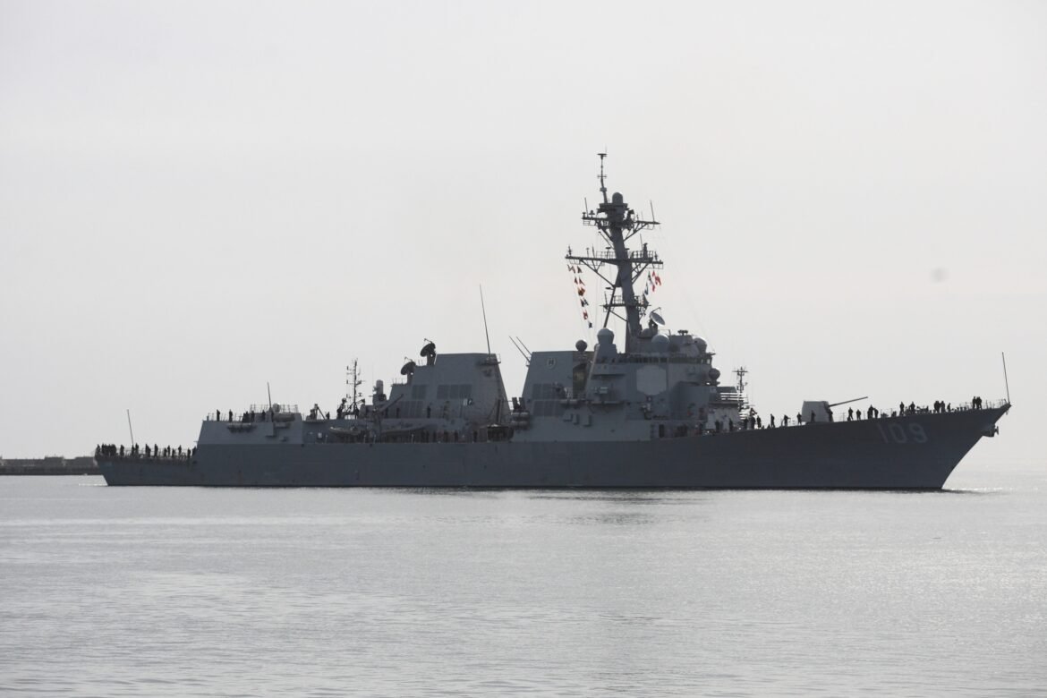 Photo: Uss Jasson Dunham Destroyer Visit Gdynia Port, Poland