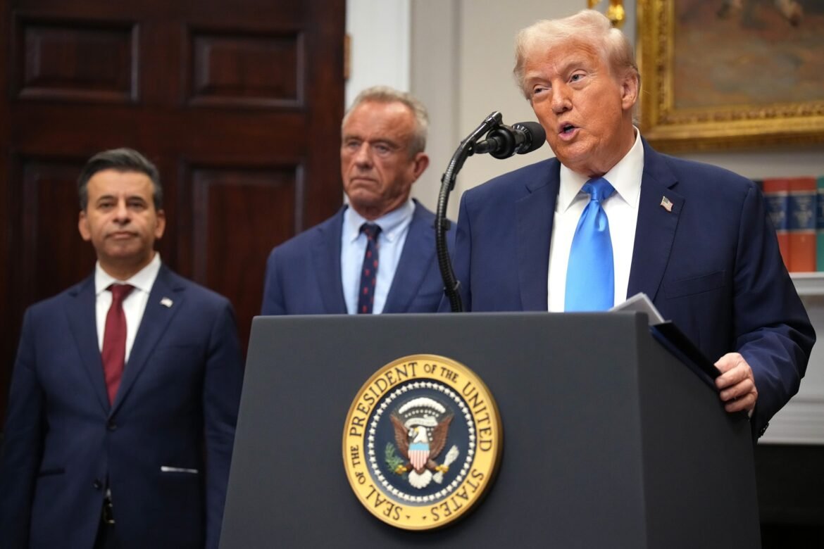 'I am giving my opinion': Trump deviates from scientific evidence, FDA herself, in the comments of autism