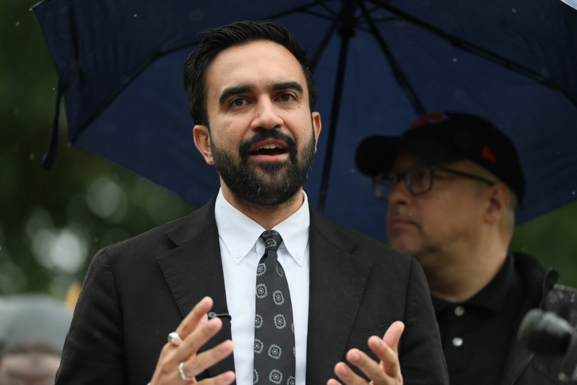 Photo: The Mayor's Office of New York, Zohran Mamdan, makes a campaign announcement at Bronx