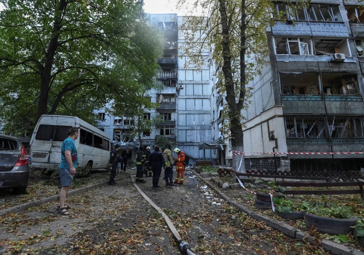 Photo: Consequences of a Russian missile attack in Dnipro