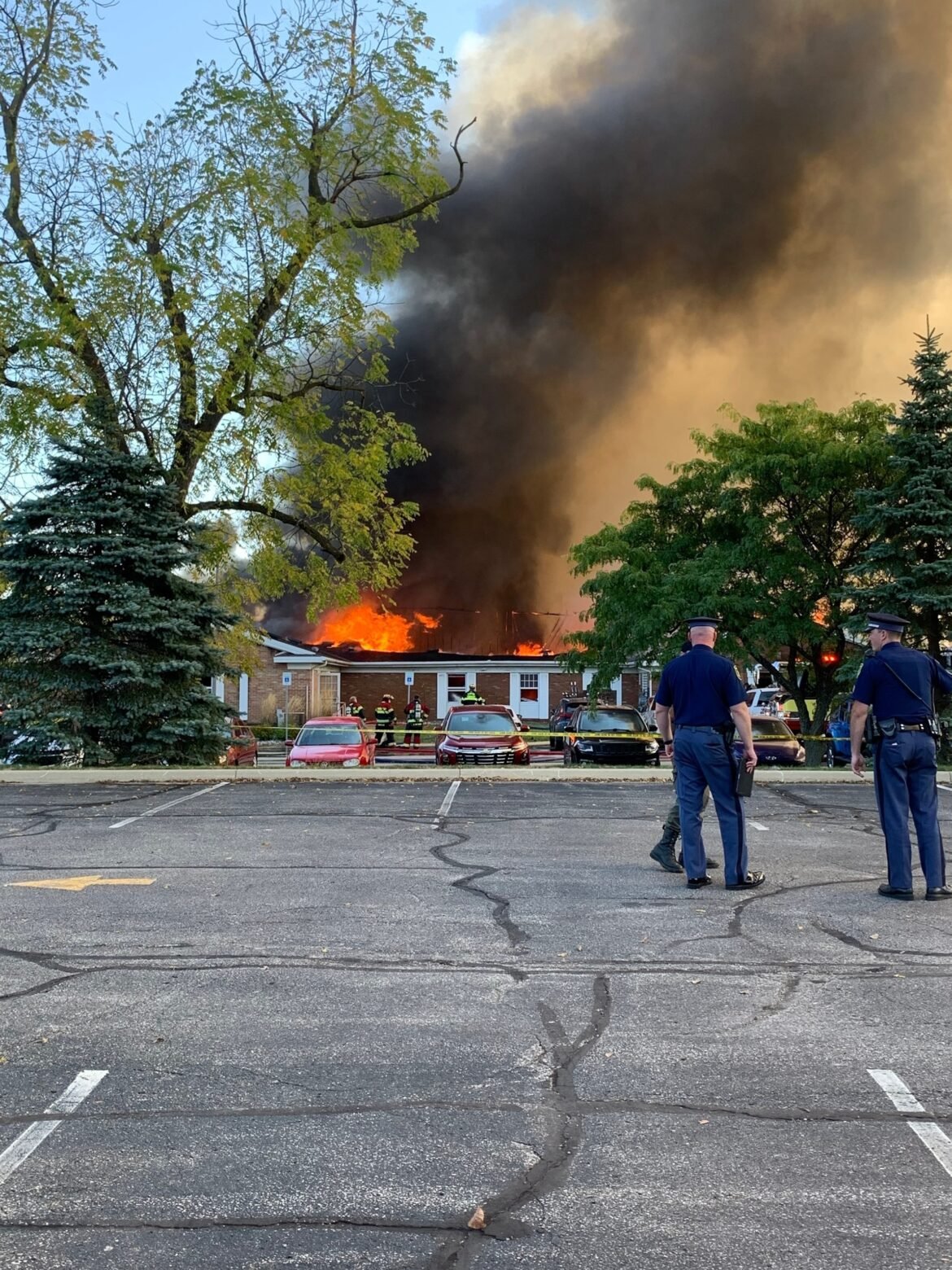The researchers probably for reasons in the shooting of the church of Michigan Sud, Fire