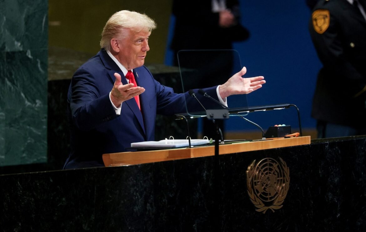 Trump laments wars, attacks the United Nations in the General Assembly speech