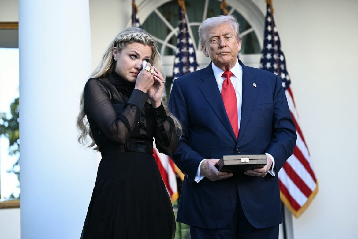 Trump posthumously awards Charlie Kirk the Presidential Medal of Freedom